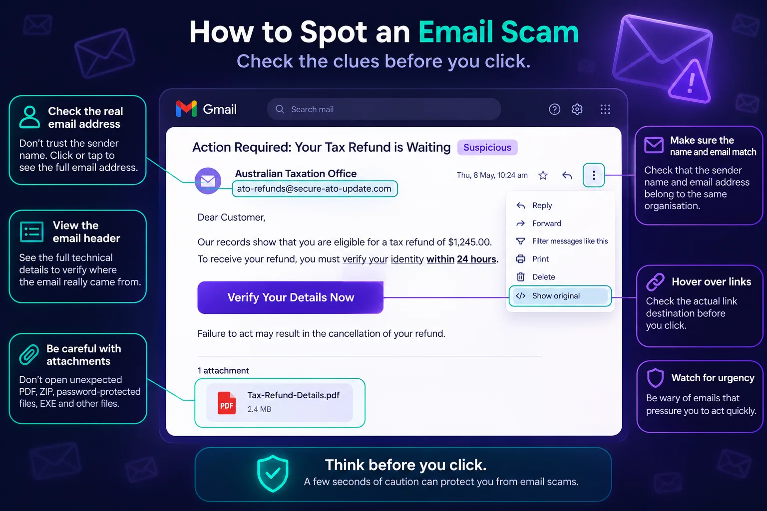 How to Detect an Email Scam: 9 Ways to Spot Phishing Emails